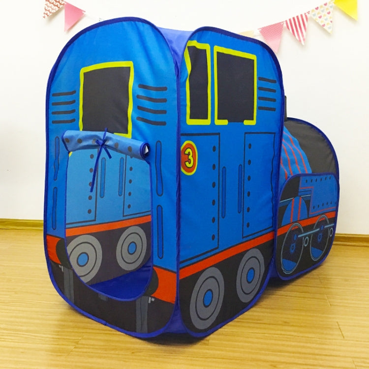 Children Tent House Train Foldable Play House Indoor Crawling Tunnel Ocean Ball Pool - Toy Sports by buy2fix | Online Shopping UK | buy2fix