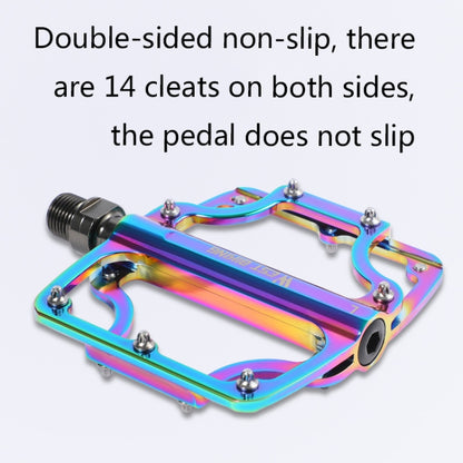 1 Pair WEST BIKING YP0802081 Mountain Road Bike Colorful Pedals(Colorful) - Pedals by WEST BIKING | Online Shopping UK | buy2fix