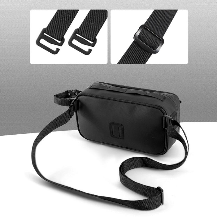 WEST BIKING 3L Bicycle Front Beam/Saddle Tail Bag Riding Diagonal Belt Bag(Black) - Bicycle Bags by WEST BIKING | Online Shopping UK | buy2fix