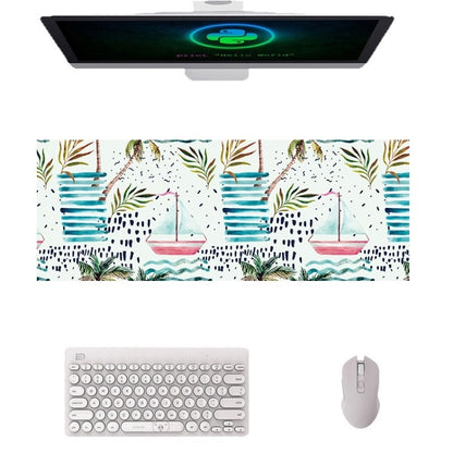 900x400x3mm Office Learning Rubber Mouse Pad Table Mat(12 Tropical Rainforest) - Mouse Pads by buy2fix | Online Shopping UK | buy2fix