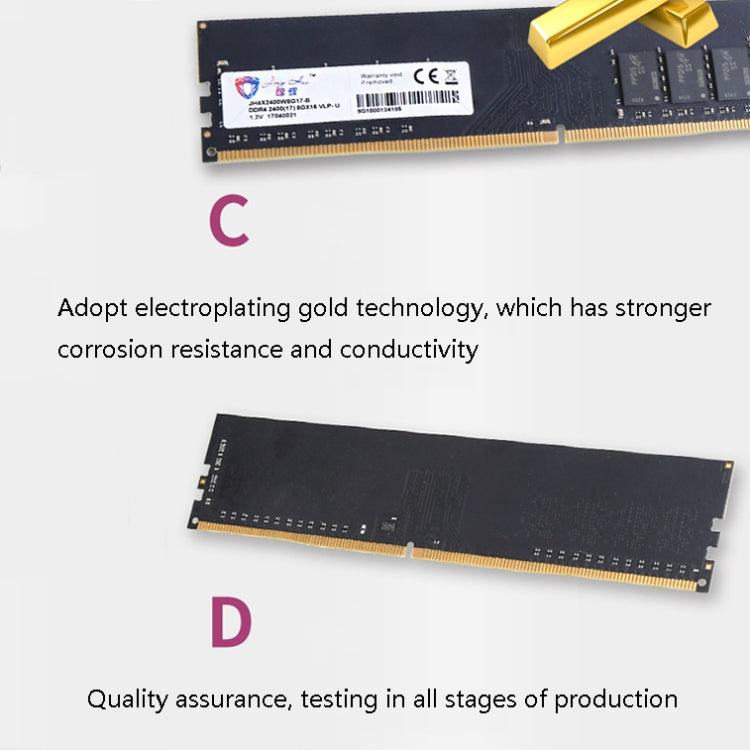 JingHai PC4 DDR4 16G Single Strip Desktop Memory(2666MHz) - RAMs by JingHai | Online Shopping UK | buy2fix