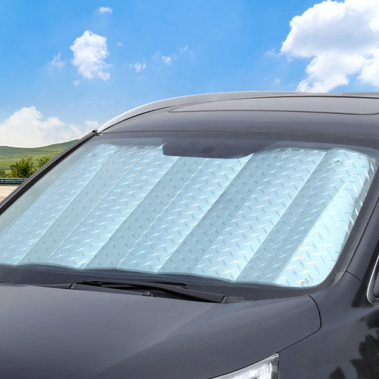 SHUNWEI 2 PCS Car Front Windshield Sunshade Summer Sun Protection And Heat Insulation Shading Board, Size: R-3934 130x70cm (Hatchback) - In Car by SHUNWEI | Online Shopping UK | buy2fix