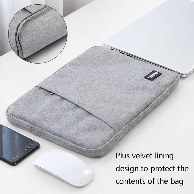 Baona Laptop Liner Bag Protective Cover, Size: 12 inch(Lightweight Gray) - 12.1 inch by Baona | Online Shopping UK | buy2fix