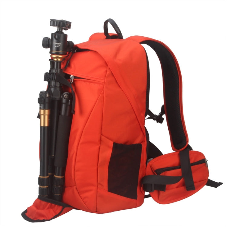 3011 Multifunctional Double Shoulder SLR Digital Camera Bag, Size: Small(Flame Orange) - Camera Accessories by buy2fix | Online Shopping UK | buy2fix
