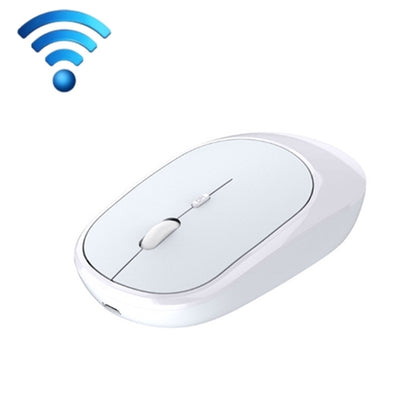 M030 4 Keys 1600DPI Laptop Office Mute Mouse, Style: Wireless (White) - Wireless Mice by buy2fix | Online Shopping UK | buy2fix