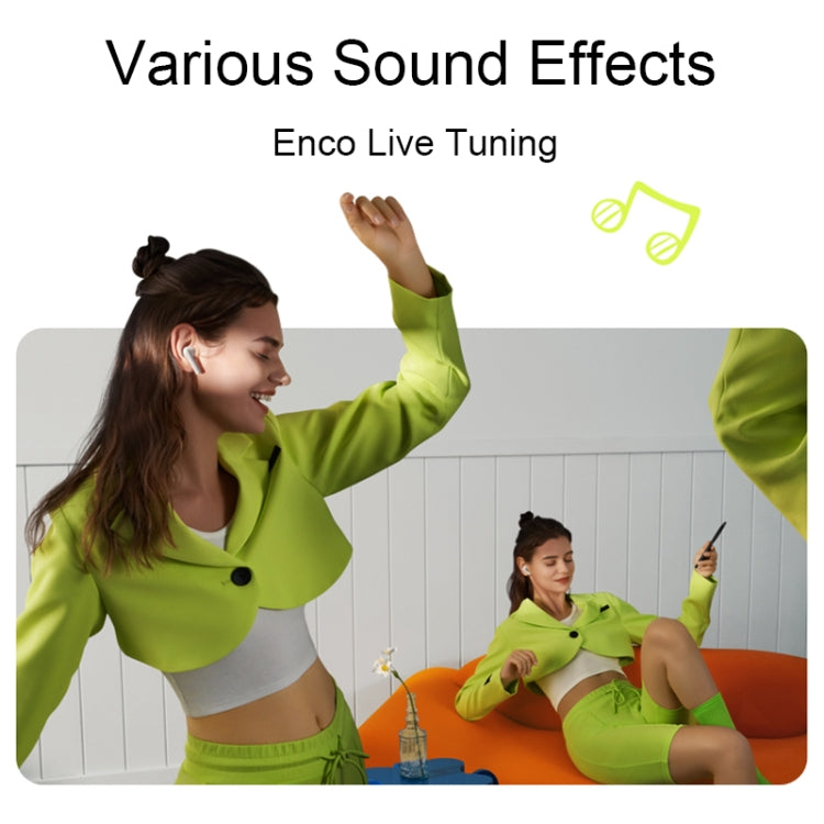 OPPO Enco Air2i In-Ear AI Call Noise Reduction Music Game Wireless Bluetooth Earphones(Green) - Bluetooth Earphone by OPPO | Online Shopping UK | buy2fix