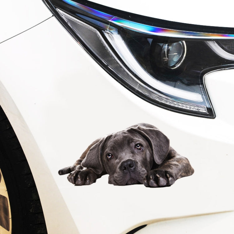 4 PCS Style 4 Small 3D Simulation Dog Car Stickers Rain-Proof Sunscreen Car Sticker Scratch Shaving Decoration Stickers - In Car by buy2fix | Online Shopping UK | buy2fix