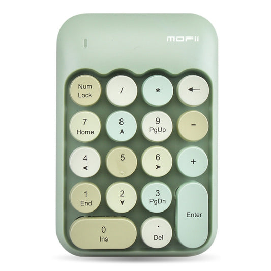 MOFii X910 2.4G 18 Keys 1600 DPI Wireless Numeric  Keypad(Green) - Wireless Keyboard by MOFii | Online Shopping UK | buy2fix