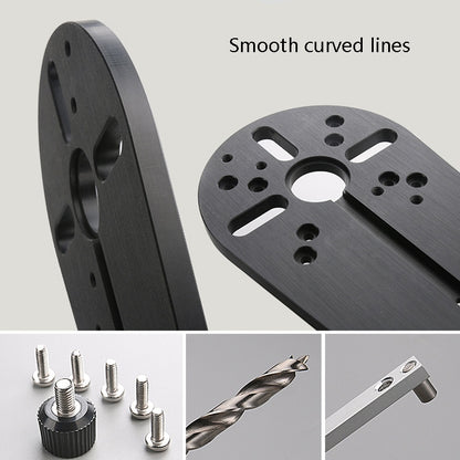 W New Trimming Machine DIY Accessories Universal Milling Circle Machining Circle(A) - Others by buy2fix | Online Shopping UK | buy2fix