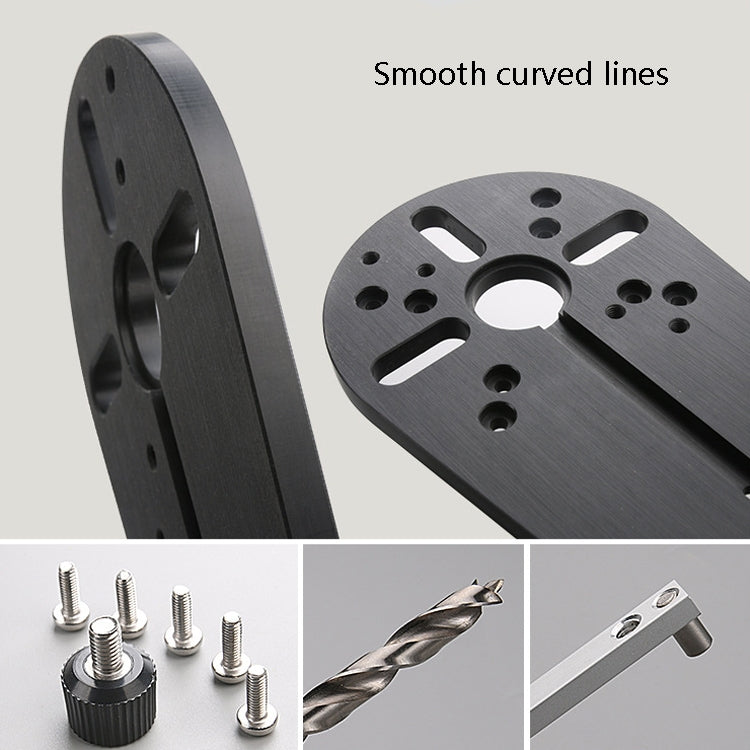 W New Trimming Machine DIY Accessories Universal Milling Circle Machining Circle(C) - Others by buy2fix | Online Shopping UK | buy2fix