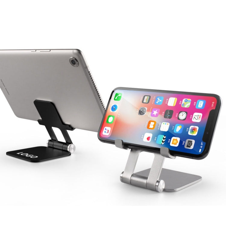MT510 Universal Metal Folding Stand For Mobile Phone And Tablet(Rose Gold) - Desktop Holder by buy2fix | Online Shopping UK | buy2fix
