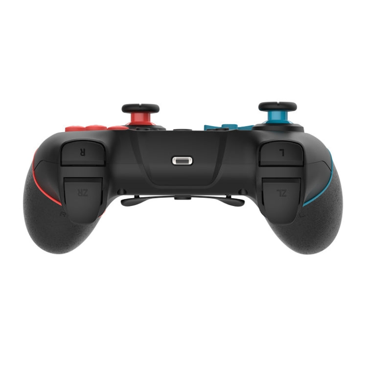 Wireless Bluetooth Gamepad With Macro Programming For Switch Pro, Product color: Black Left Red - Gamepads by buy2fix | Online Shopping UK | buy2fix