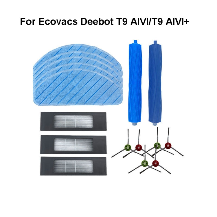 2 Pairs  Edge Brush Accessories For Ecovacs Deebot T9 AIVI/T9 AIVI+ - Consumer Electronics by buy2fix | Online Shopping UK | buy2fix
