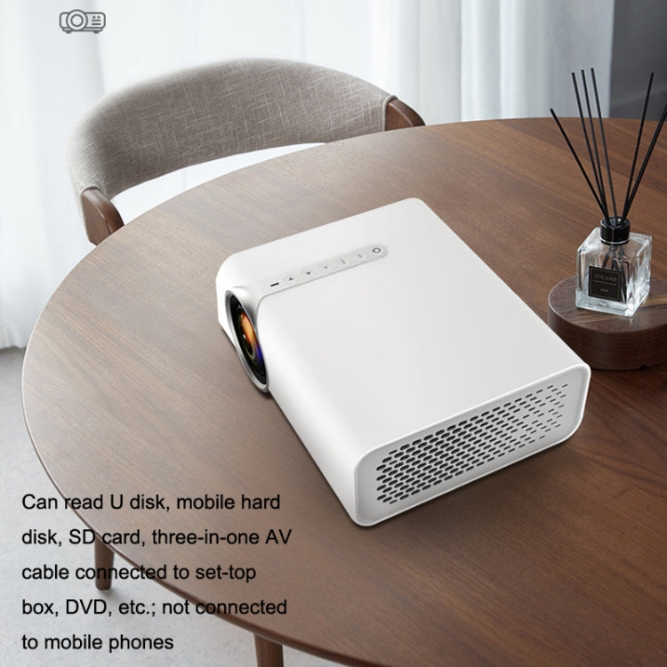 YG530 Home LED Small HD 1080P Projector, Specification: US Plug(White) - Consumer Electronics by buy2fix | Online Shopping UK | buy2fix