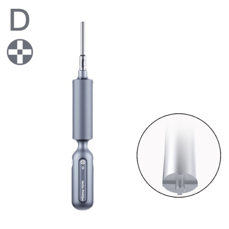 Qianli Super Tactile Grip-Type Precision Silent Dual-Bearing Screwdriver, Series: Type  D Pinhead Philips - Screwdriver by Qianli | Online Shopping UK | buy2fix