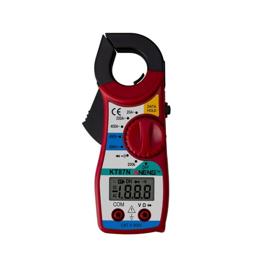 ANENG KT-87N Clamp Voltage And Current Measuring Multimeter(Red) - Consumer Electronics by ANENG | Online Shopping UK | buy2fix
