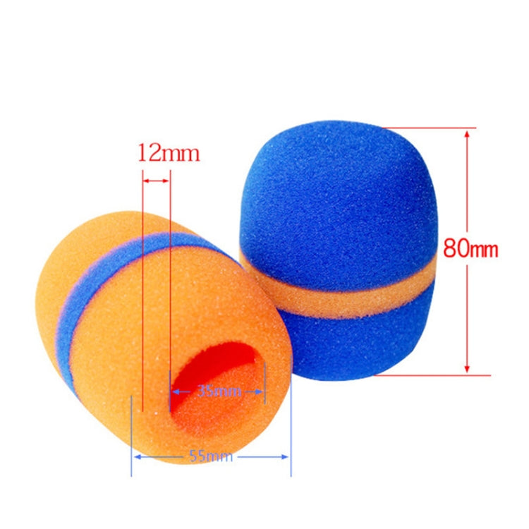 10 PCS Handheld Dust Proof Soft Sponge Microphone Cover(Random Color Delivery) - Consumer Electronics by buy2fix | Online Shopping UK | buy2fix