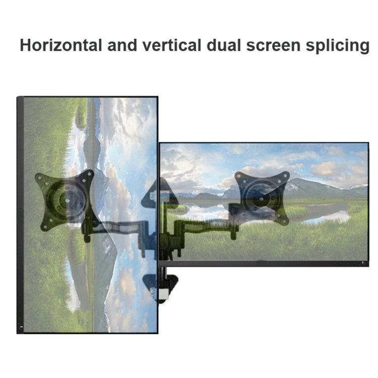 Gibbon Mounts D08W-300  Monitor Bracket Dual Screen Wall Bracket Splicing Computer Bracket - Computer & Networking by Gibbon Mounts | Online Shopping UK | buy2fix