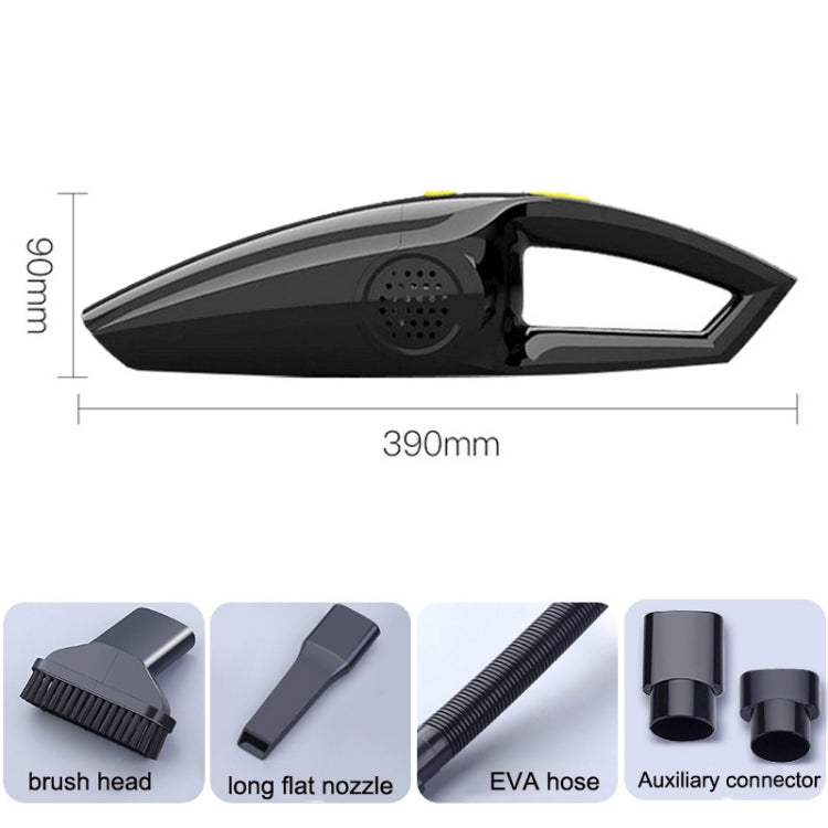 High Power Car Mini Powerful Vacuum Cleaner, Style: Charging Type (Classic Black) - In Car by buy2fix | Online Shopping UK | buy2fix