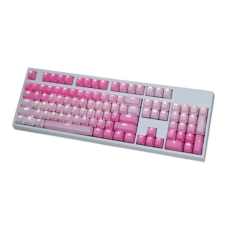 104 Keys Light-transmitting Dip-dyed Keycaps(Valentine's Day) - Other by buy2fix | Online Shopping UK | buy2fix