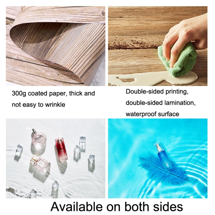 2 PCS 3D Stereoscopic Double-sided Photography Background Board(Water Ripple) - Camera Accessories by buy2fix | Online Shopping UK | buy2fix