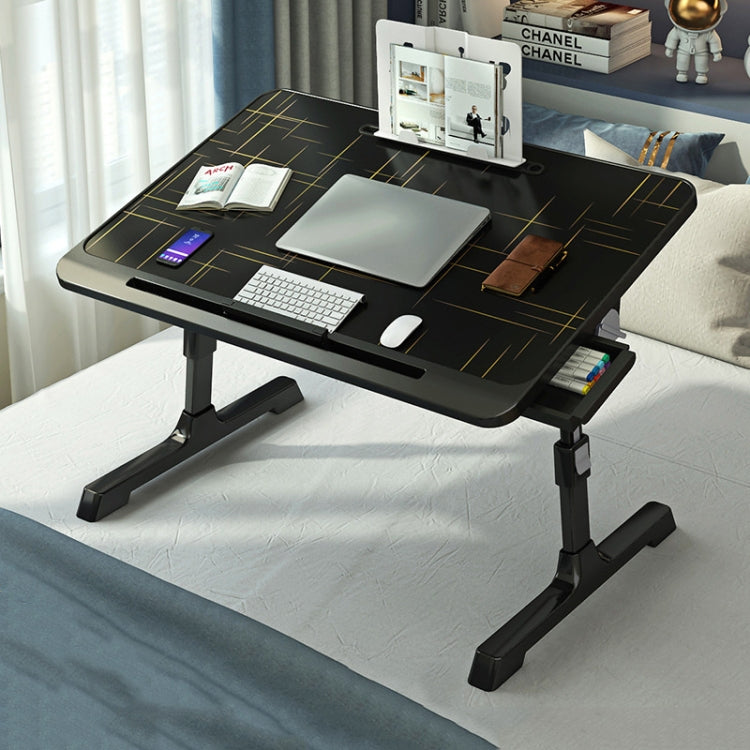 N6 Liftable and Foldable Bed Computer Desk, Style: Drawer+Shelf - Computer & Networking by buy2fix | Online Shopping UK | buy2fix