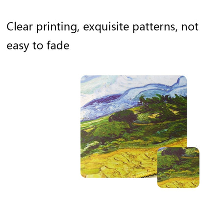 300x800x3mm Locked Am002 Large Oil Painting Desk Rubber Mouse Pad(Starry Night) - Mouse Pads by buy2fix | Online Shopping UK | buy2fix