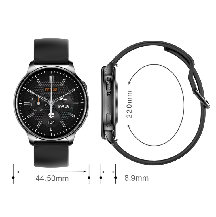 Wearkey Y22 1.32 Inch Bluetooth Calling Smart Watch with Rotary Button(Pink) - Smart Wear by Wearkey | Online Shopping UK | buy2fix