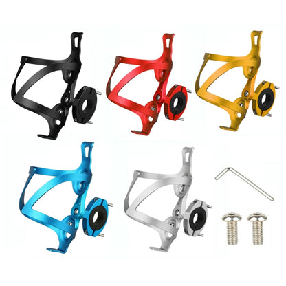 Bicycle Aluminum Alloy Kettle Frame(Gold Bilateral With Base) - Holders by buy2fix | Online Shopping UK | buy2fix