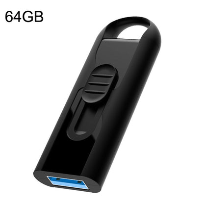 Netac U309 High Speed USB3.0 Push-Pull Encrypted USB Flash Drive, Capacity: 64GB - USB Flash Drives by Netac | Online Shopping UK | buy2fix