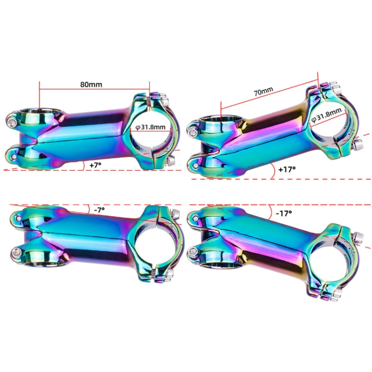ZTTO Mountain Bike Colorful Aluminum Positive & Negative Riser(17 Degrees 70mm) - Outdoor & Sports by ZTTO | Online Shopping UK | buy2fix