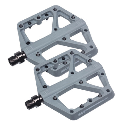 RACEWORK RK66 Mountain Bike Nylon Fiber Pedals(Grey) - Pedals by RACEWORK | Online Shopping UK | buy2fix