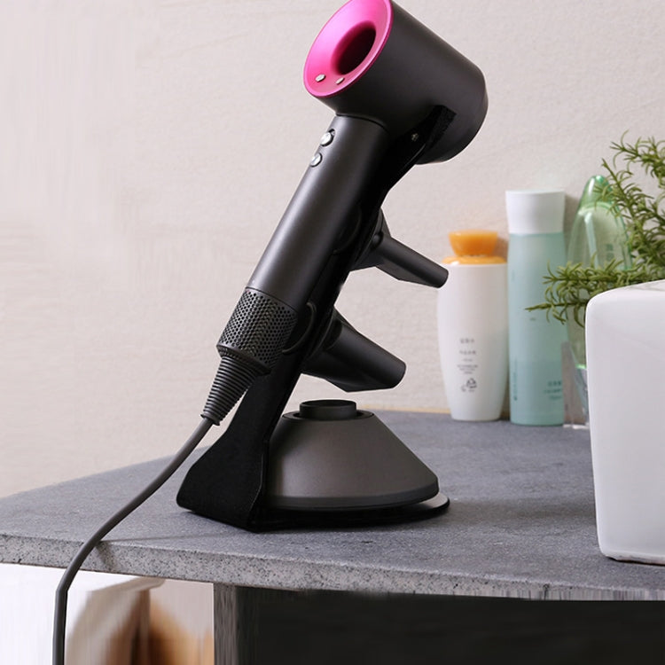 Punch Free Standing Hair Dryer Stand For Dyson 003 Black - Home & Garden by buy2fix | Online Shopping UK | buy2fix