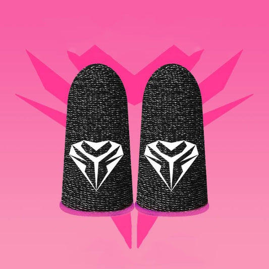 Gaming Superconducting Sweat Resistant Finger Gloves(Pink ) - Gaming Finger Sleeves by buy2fix | Online Shopping UK | buy2fix
