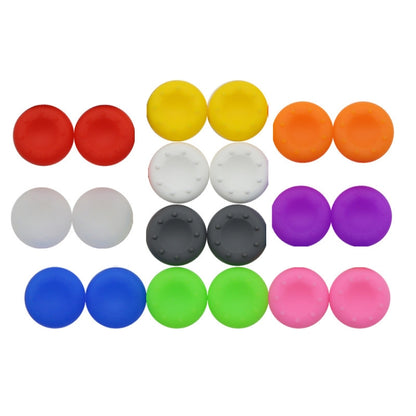 20 PCS Gamepad Silicone Rocker Cap For PS5/PS4/PS3/ONE//360/PRO/series X/S(White) - Cases by buy2fix | Online Shopping UK | buy2fix