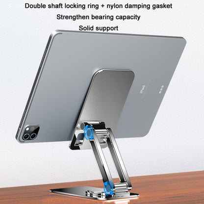 Portable Mobile Phone Tablet Desktop Stand, Color: K5 Gray - Desktop Holder by buy2fix | Online Shopping UK | buy2fix