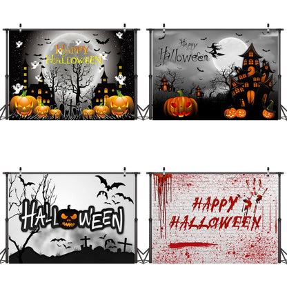 2.1m x 1.5m Halloween Element Shoting Background Cloth Party Decoration Backdrop(2030) - Camera Accessories by buy2fix | Online Shopping UK | buy2fix