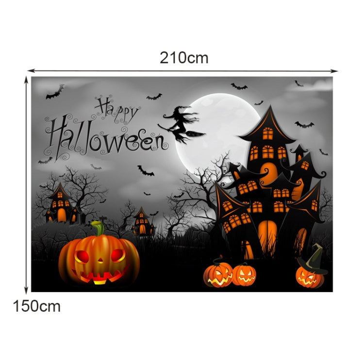 2.1m x 1.5m Halloween Element Shoting Background Cloth Party Decoration Backdrop(2030) - Camera Accessories by buy2fix | Online Shopping UK | buy2fix