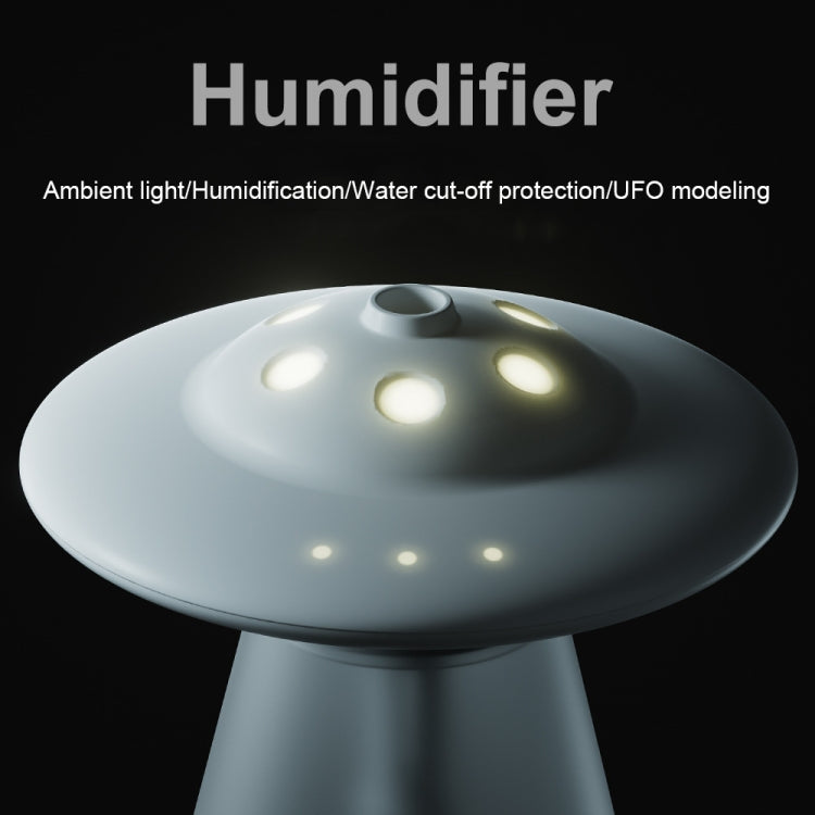 FX-041 USB Charging UFO Shape Night Light Humidifier(Ivory White) - Home & Garden by buy2fix | Online Shopping UK | buy2fix
