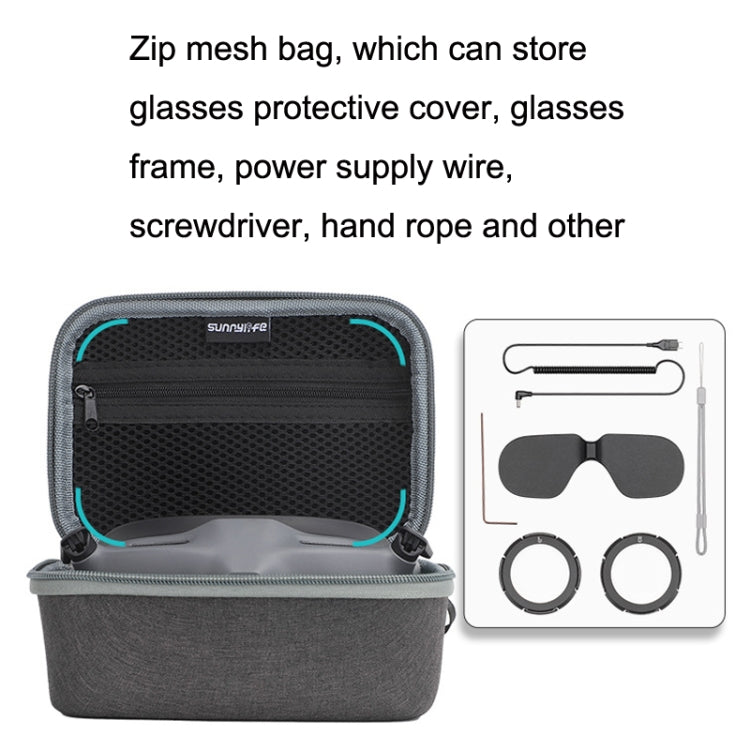 For Goggles 2 Glasses Bag Sunnylife Handheld Storage Bag - DJI & GoPro Accessories by Sunnylife | Online Shopping UK | buy2fix