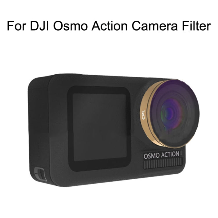 JSR For DJI Osmo Action Motion Camera Filter, Style: LG-Magenta - DJI & GoPro Accessories by JSR | Online Shopping UK | buy2fix