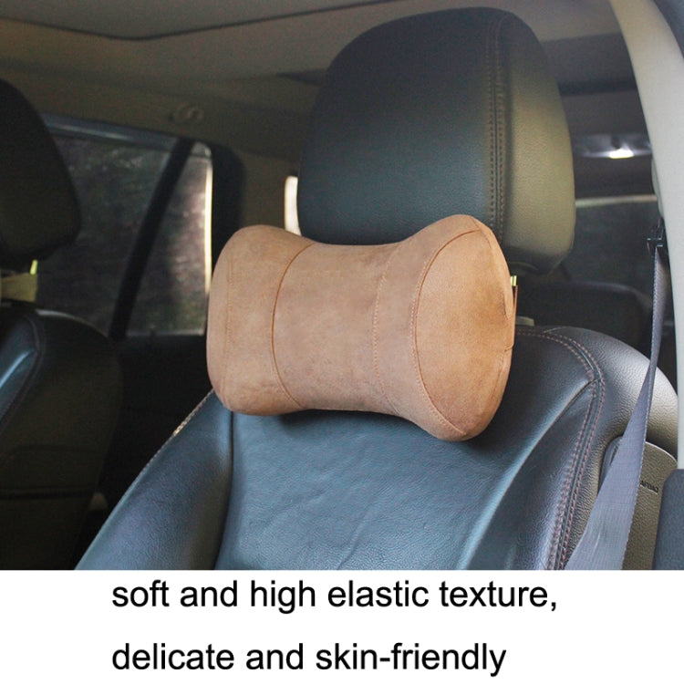 Car Memory Cotton Headrest Protective Cervical Spine Seat Sleeping Pillow(Red) - In Car by buy2fix | Online Shopping UK | buy2fix