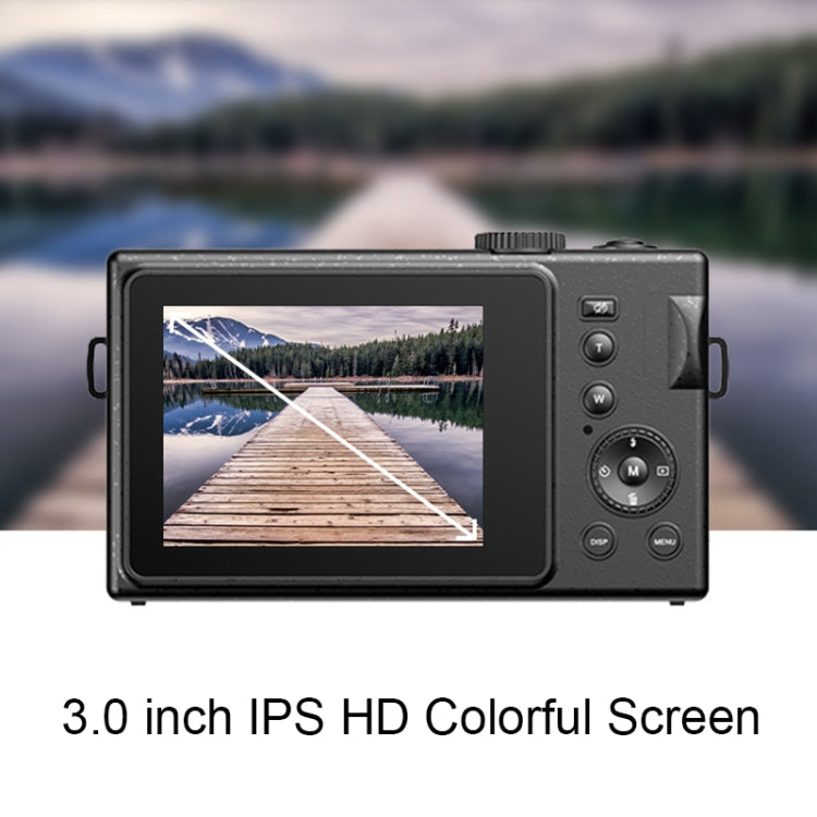 R1 48 Million HD Pixels 3.0 Inch IPS Screen Children Digital Camera, Spec: Black+Card Reader - Consumer Electronics by buy2fix | Online Shopping UK | buy2fix