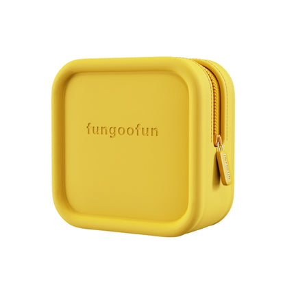 Fungoofun Candy Color EVA Travel Digital Storage Bag Cosmetic Bag, Color: Square Yellow - Digital Storage Bag by Fungoofun | Online Shopping UK | buy2fix