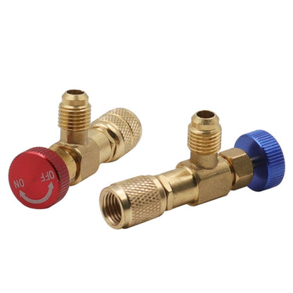 Air Conditioner Fluoridation Safety Valve Refrigerant Filling Connector(Side R22 Bottom R22) - In Car by buy2fix | Online Shopping UK | buy2fix
