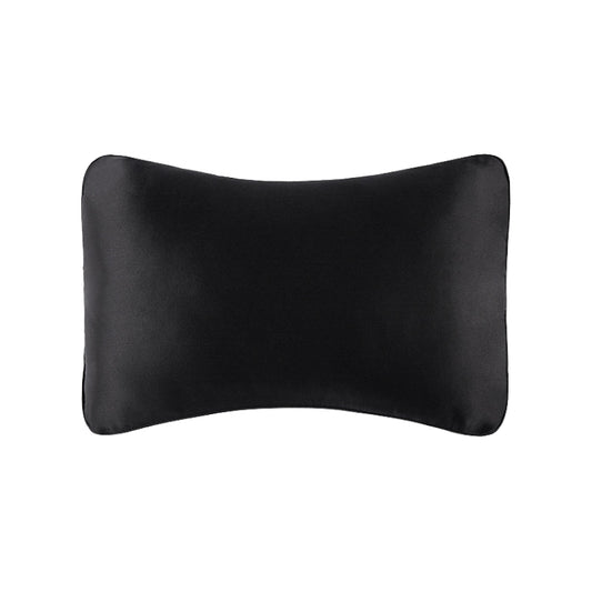 TZ19 Silk Car Head Pillow Car Memory Foam Comfort Lumbar Support(Black) - In Car by buy2fix | Online Shopping UK | buy2fix