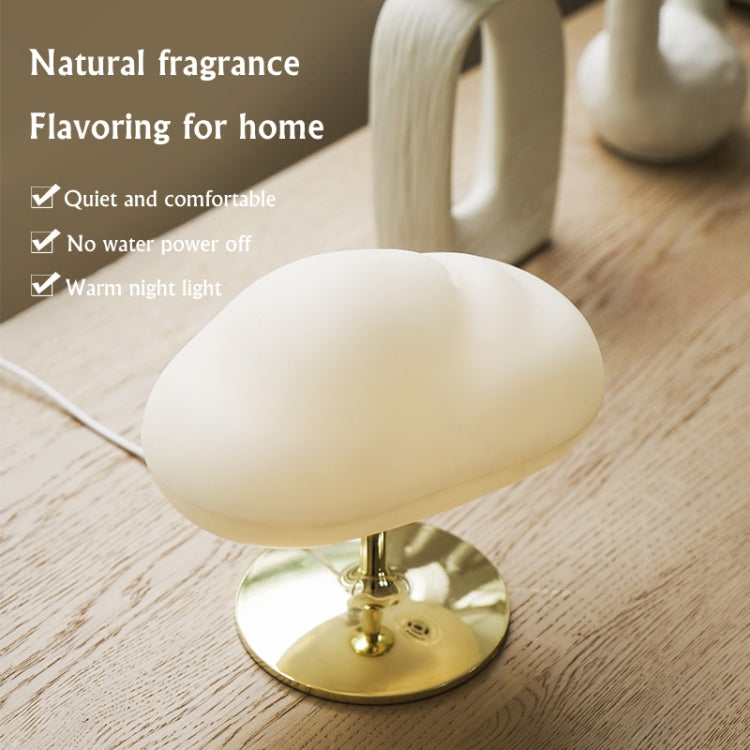 270ml Cloud Aroma Diffuser Humidifier  USB Table Lamp(Silver Bottom) - Home & Garden by buy2fix | Online Shopping UK | buy2fix