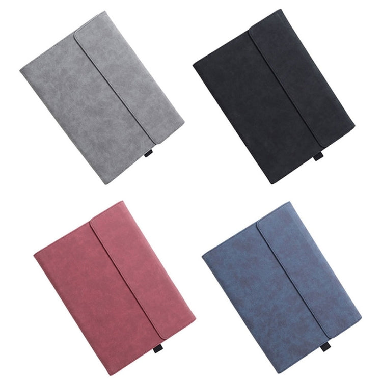 For Microsoft Surface Pro 8 Tablet Protective Case Holder(South African Sheepskin Blue Case) - Others by buy2fix | Online Shopping UK | buy2fix
