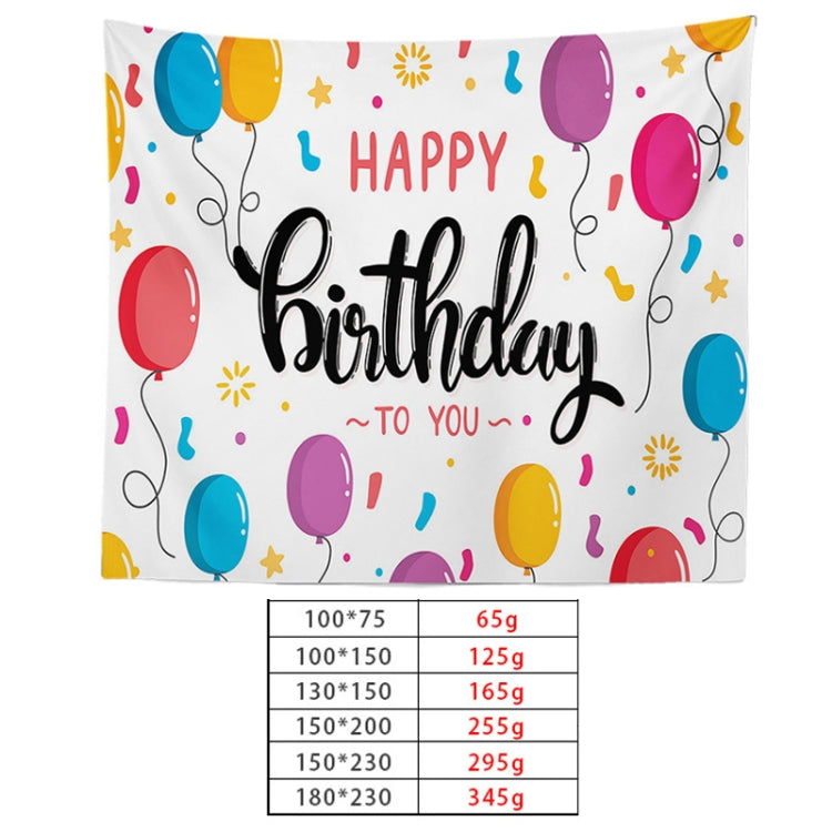 Happy Birthday Photo Backdrop Party Decoration Tapestry, Size: 150x100cm(GT56-5) - Camera Accessories by buy2fix | Online Shopping UK | buy2fix