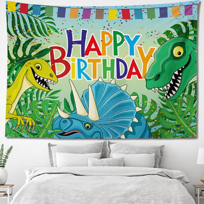 Happy Birthday Photo Backdrop Party Decoration Tapestry, Size: 230x180cm(GT56-3) - Camera Accessories by buy2fix | Online Shopping UK | buy2fix